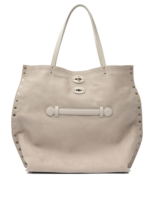 A Shoulder Bags Beige