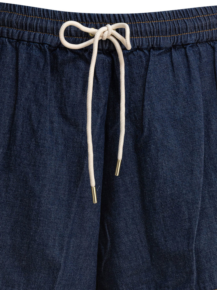 Zimmermann Rhiannon Fringe Denim Short Shorts - Blue | 0f1759f8b54320a234e67b71ab18b1ec25a29833