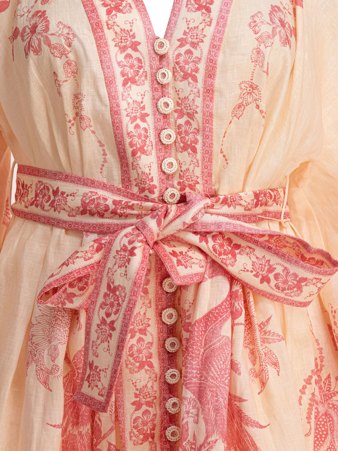 Zimmermann Lucky Plunge Mini Dress Dresses - Pink | 9b0d4e46d831291f8470a364c4258197a52042b3