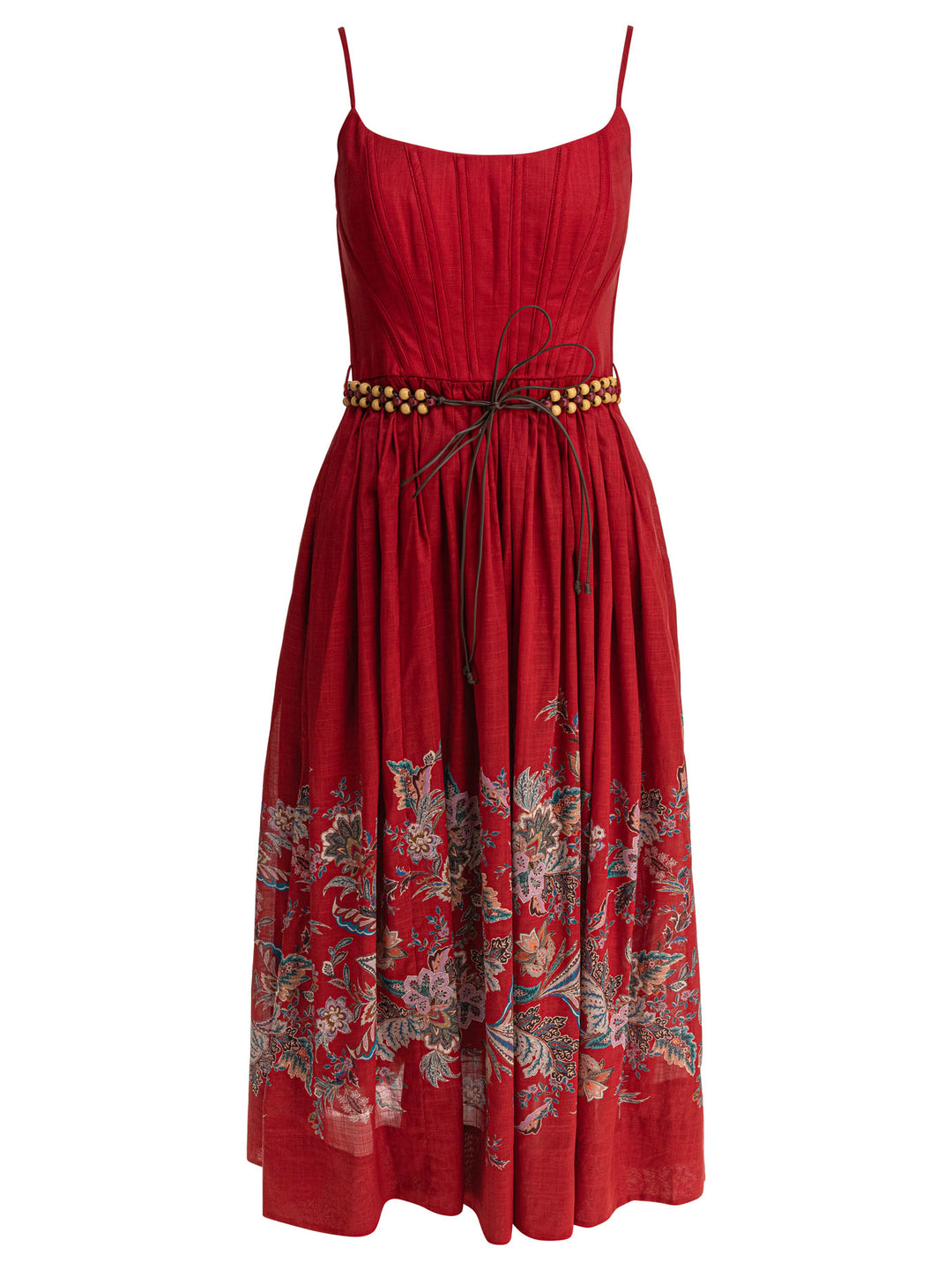 Zimmermann Rhiannon Dresses - Red | 94a289704680b9f4193bcbf5875d0e7b181a499e