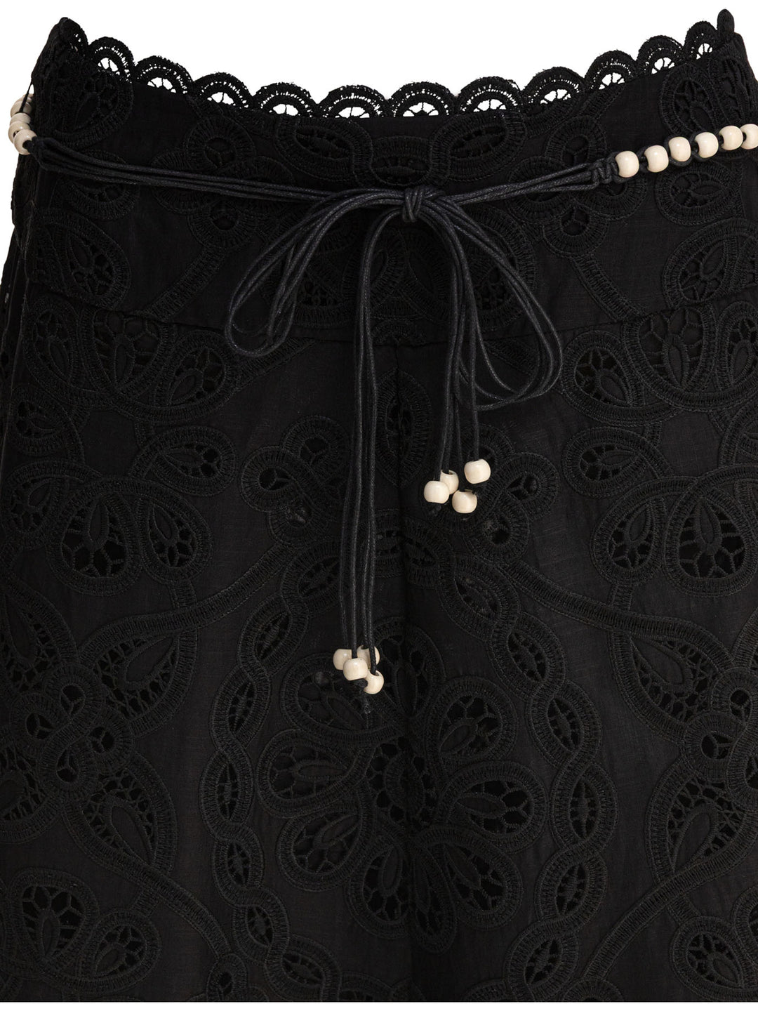 Zimmermann Rhiannon Embroidered Skirt Skirts - Black | c4e96d02a8bd9b66cf56e51b7b08908bd73de71b