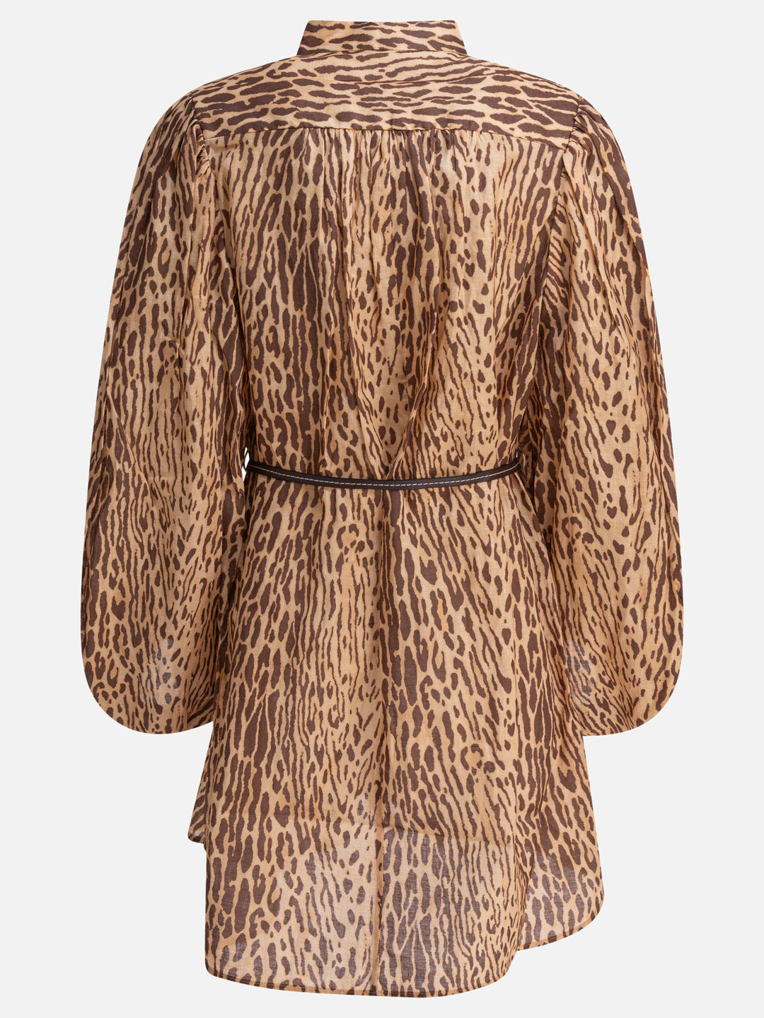 Zimmermann Cascadian Tunic Dress Dresses - Brown | bfd160909647a1ad9674fcbd1a69a718d0206740