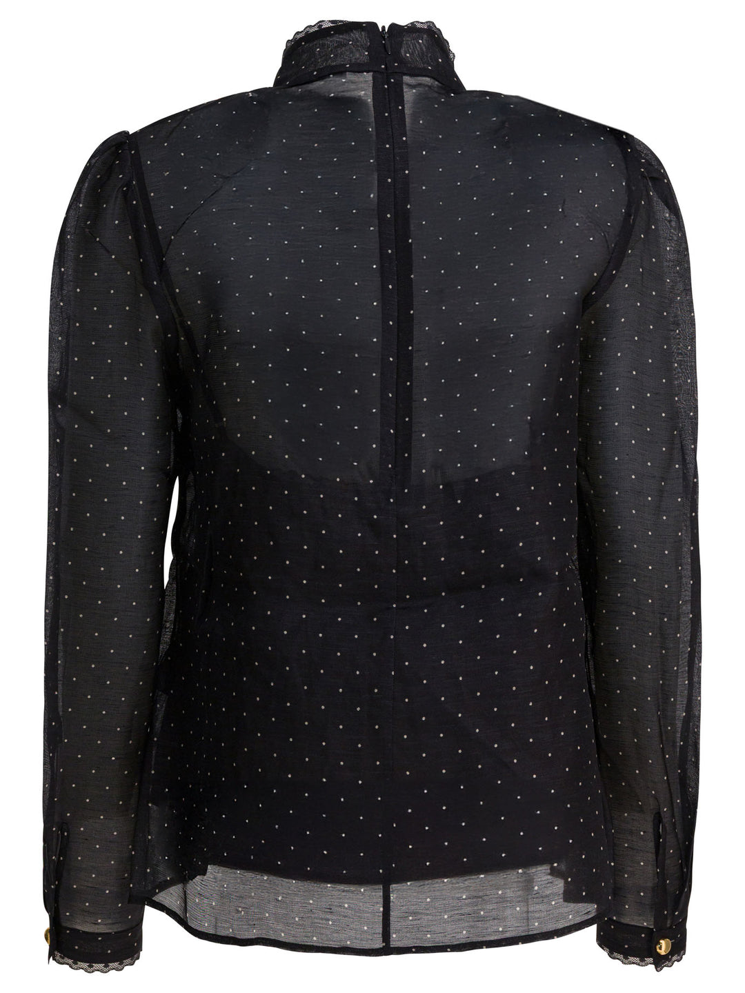 Zimmermann Lavallière Dream Shirts - Black | 8d171eeb0c117fc9ae053d1b63250e51f4aba502