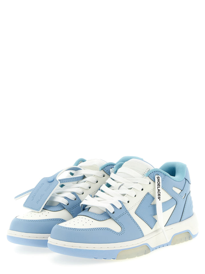 Off-White Out Of Office Sneakers - Light Blue | 007de1172a478572095a55b897cfde372cebc617