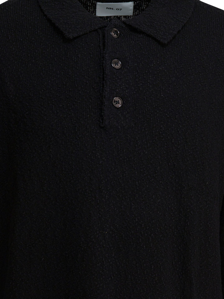 Nn.07 Randy Polo shirts - Black | 079a55c1e3ee6e50ce3d556d75e5b4da77f71da8