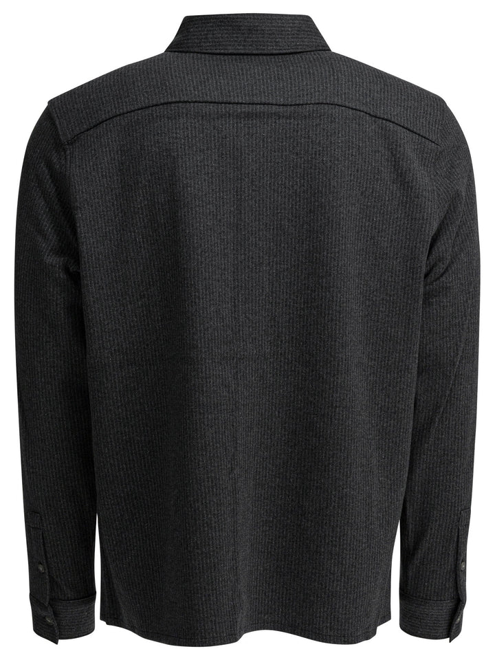 Vince Striped Shirt Shirts - Grey | 6128325c9ca8a65732f0a9b69c7b2240b900d264