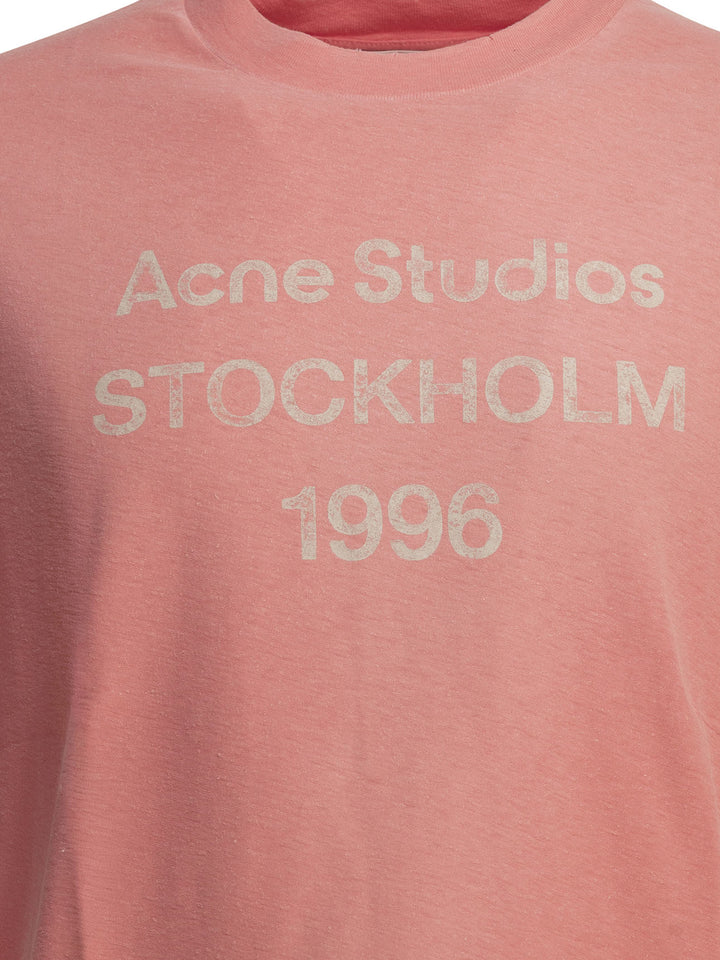 Acne Studios  T-shirts - Pink | 51d1c589397323127bd48223d03fd9999d9ac55f
