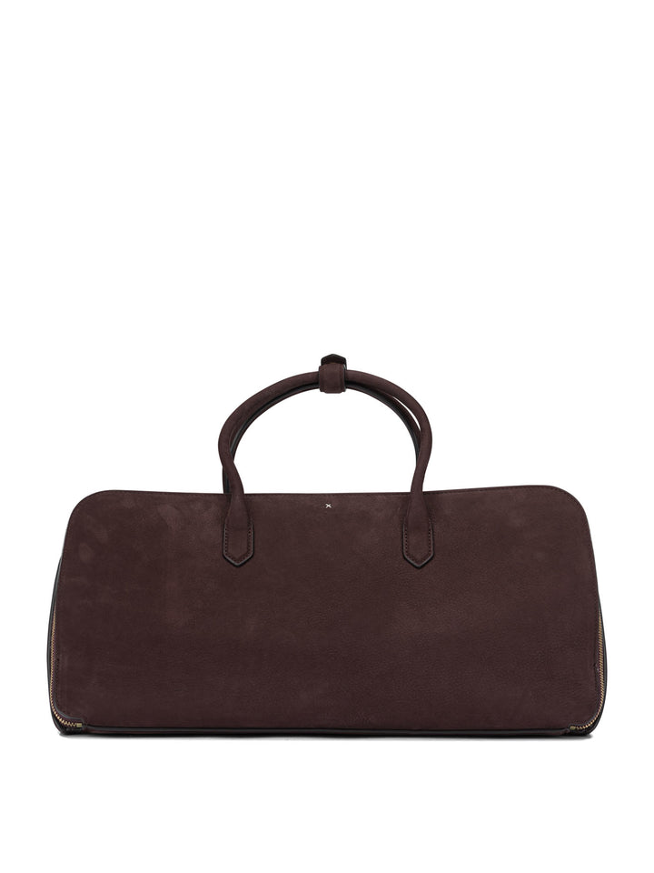 AlaïA Delta Handbags - Bordeaux | cf33bf1da644b88a81db37b399035190edbfe28c