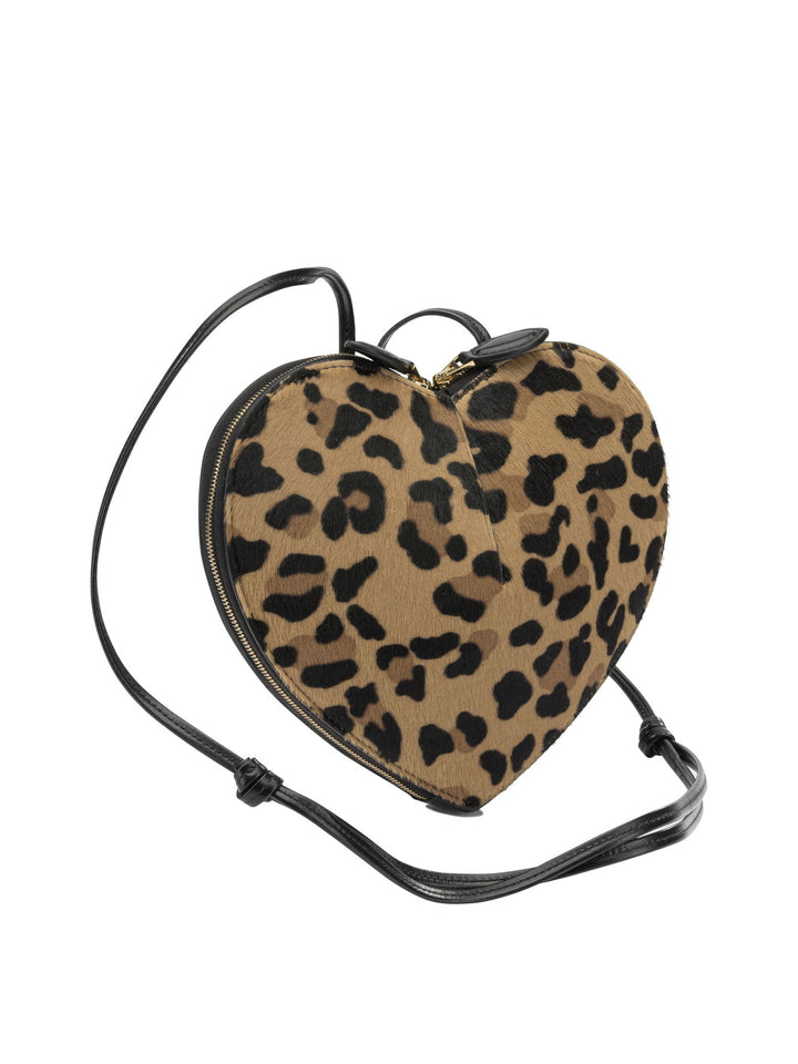 AlaïA Le Cœur Crossbody Bags - Beige | 11909255859a06035a9eeeb96f6a6a225c7c1aa0