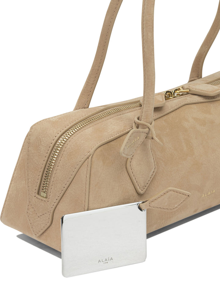 AlaïA Teckel Shoulder Bags - Beige | d0e589ef356c04d6f750894ea14f960873a23950