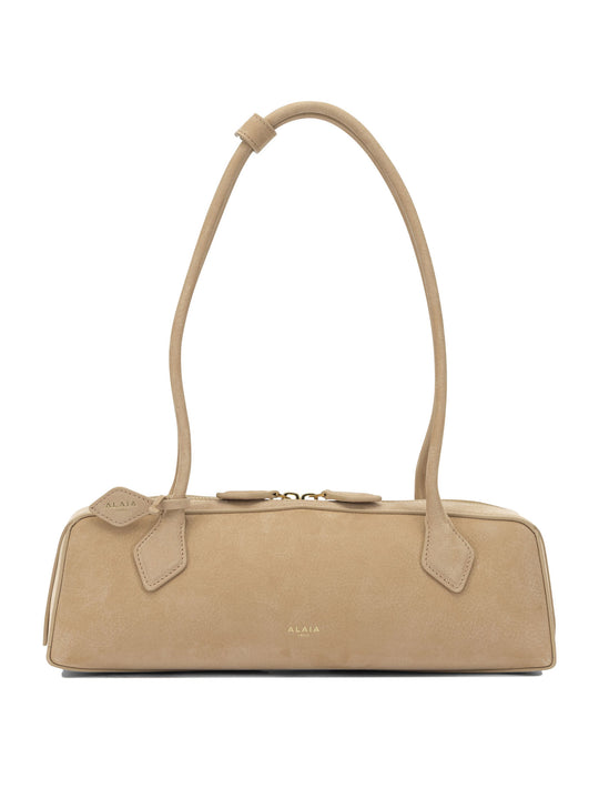 Teckel Shoulder Bags Beige