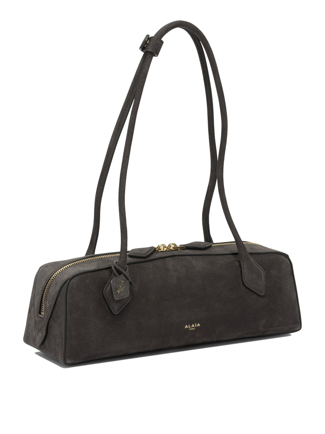 AlaïA Teckel Shoulder Bags - Grey | d8a4a69d3ca070afc3dcf74de66171aaba744e18