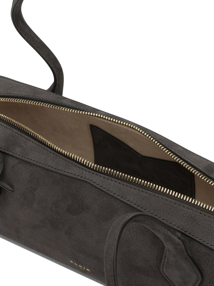 AlaïA Teckel Shoulder Bags - Grey | df2734d714fff09125c8f88f8a1dd1c1628a57fc