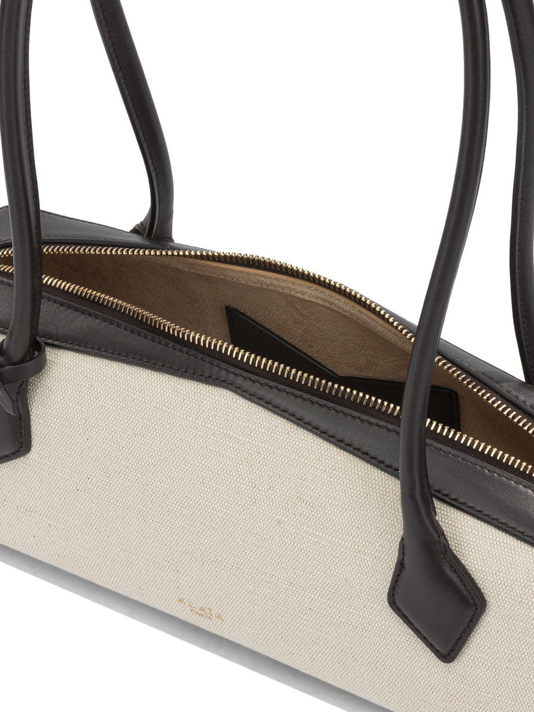 AlaïA Le Teckel Shoulder Bags - Beige | 95f780c3d19250acf1ce12095d1f55cf1e73bbc8