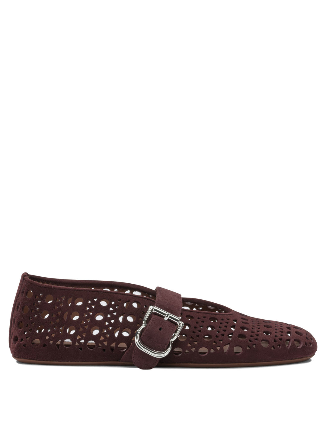 AlaïA Vienne Ballerinas - Bordeaux | f492204f75ce7442916c89dc7c9eafdbd454c95c