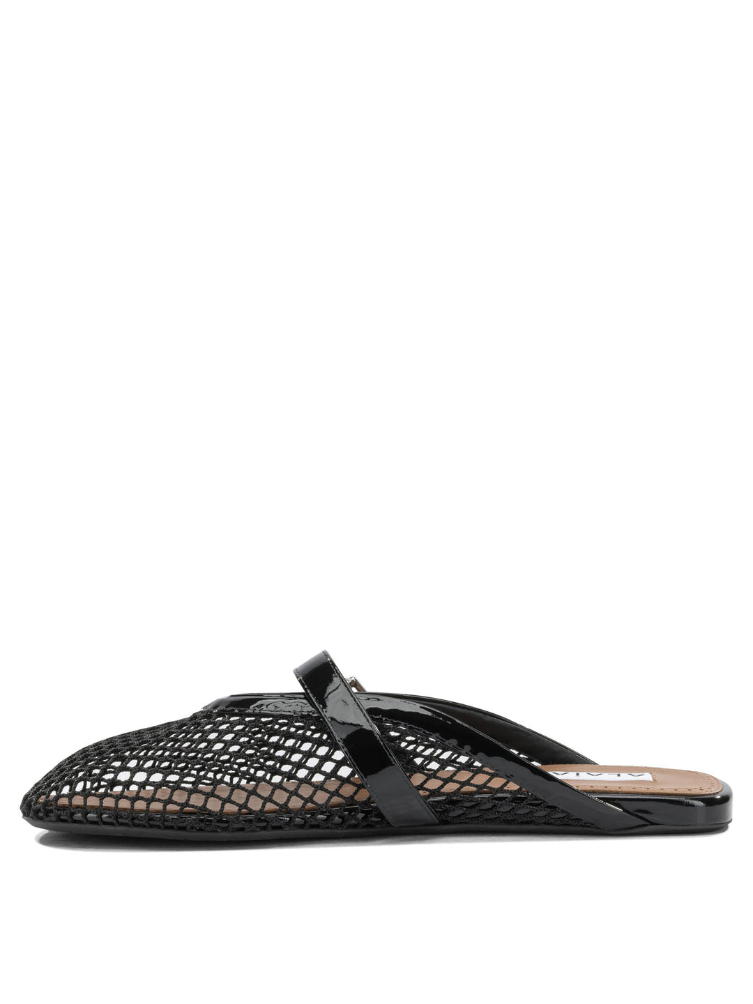 AlaïA Mesh Mules Sandals - Black | 74449271baaa2a9ae431d8ed29d3a0d671964275