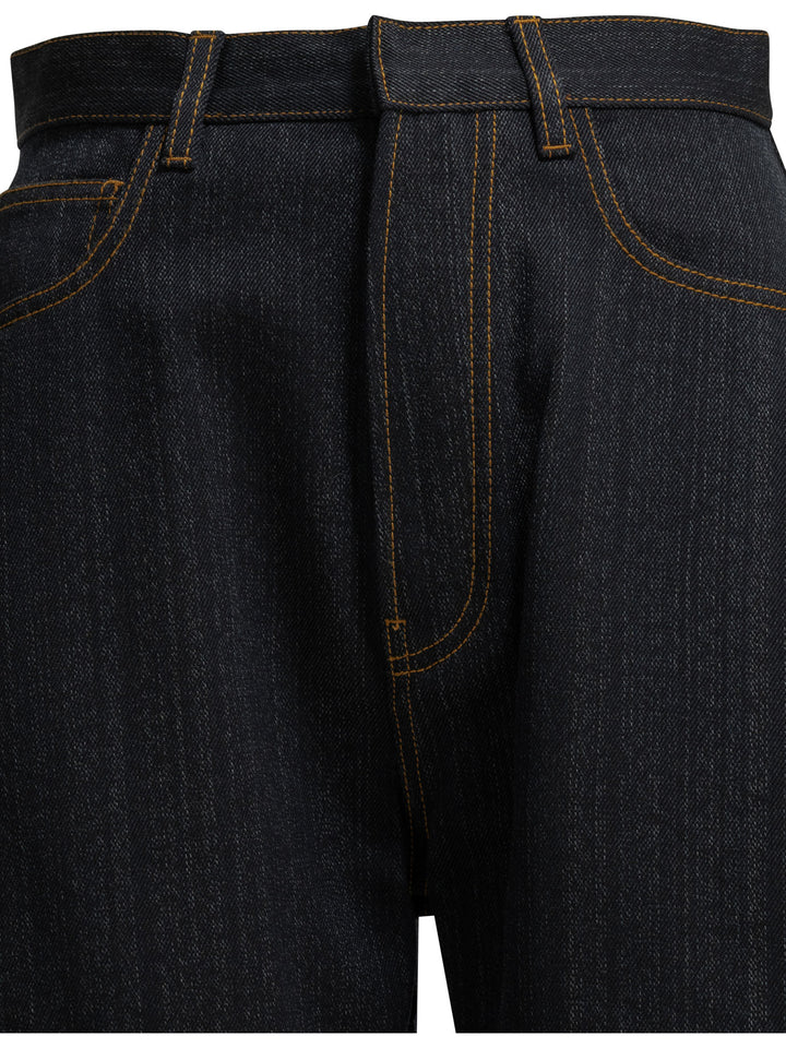 AlaïA Round Jeans - Blue | 2fbd175429a713d1893967eaff18ac3973003dbf