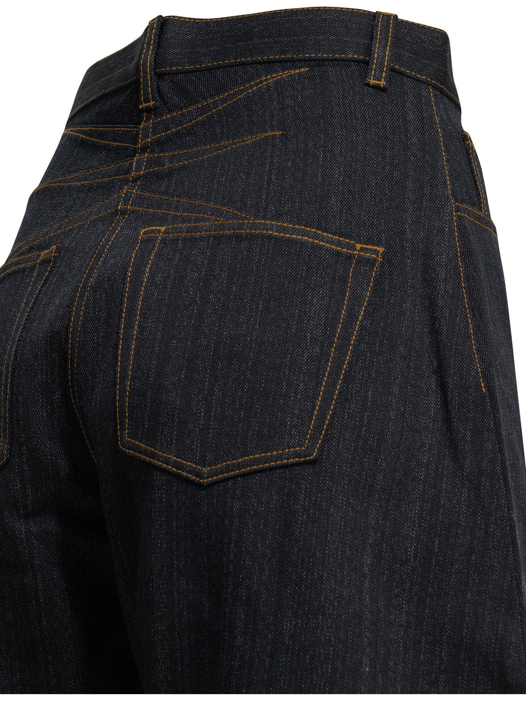 AlaïA Round Jeans - Blue | 6ed4572b11445ad24934b0345fdfee31290b857f