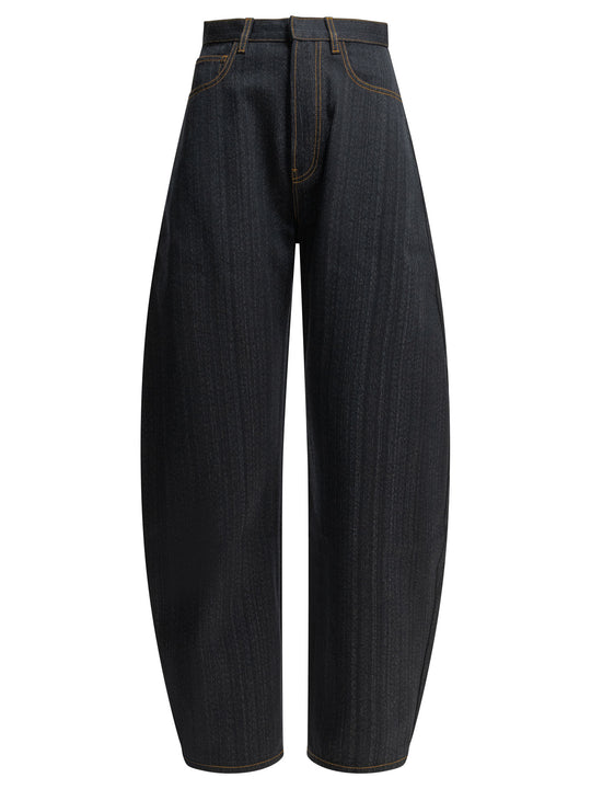 Round Jeans Blue