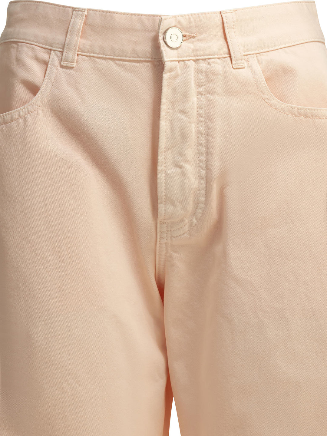 AlaïA Round Jeans - Pink | 6765cdb1b88c21122cc24f8e3cca84c31ed61b1e