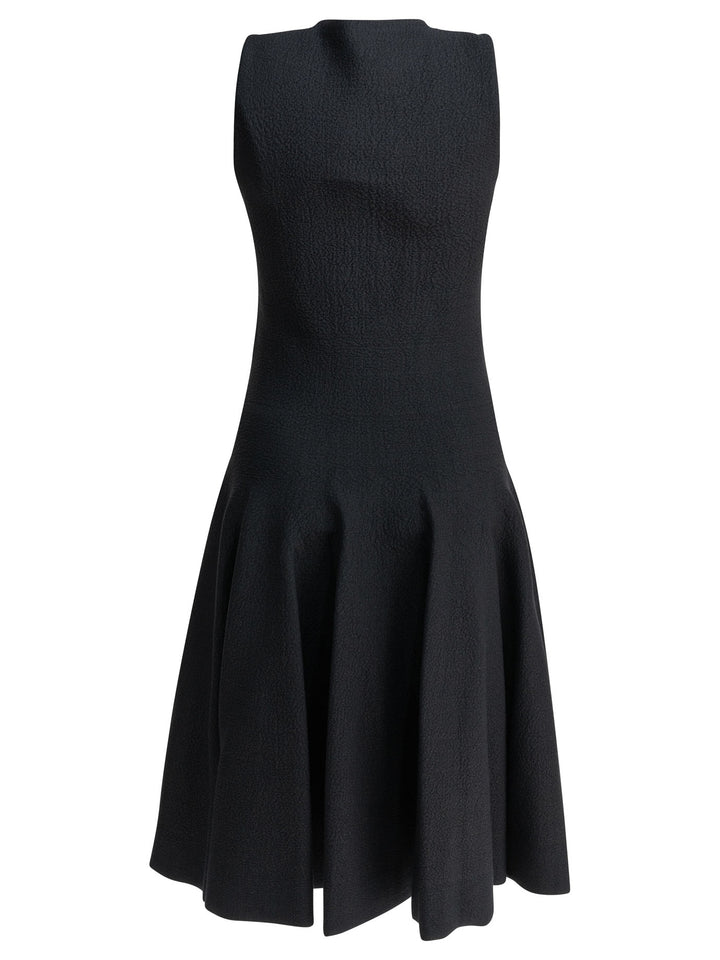 AlaïA Short Flared Dress Dresses - Blue | 80b8b296c79e95c6fb8bcec35b6b28a09eeccf55