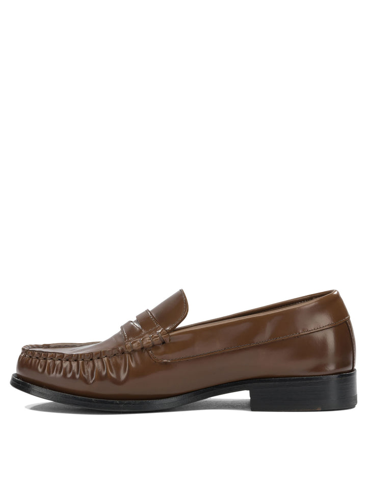 Alohas Rivet Loafers & Slippers - Brown | b25bf1c590e2782c1047ad7b95afa124cec17087