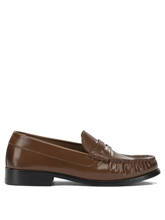 Rivet Loafers & Slippers Brown