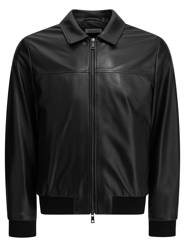 Altum Nappa Leather Jacket Jackets and Coats - Black | 2e627eba929e98d71c7e58e0ed3baad9cb4cb352