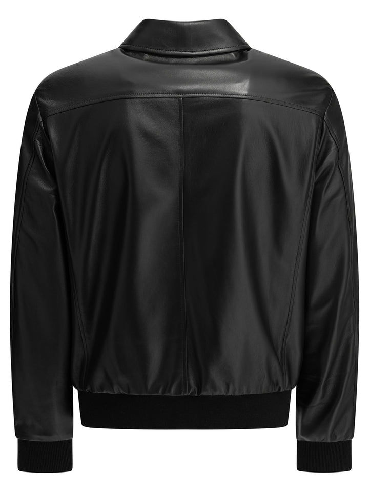 Altum Nappa Leather Jacket Jackets and Coats - Black | 82e53e835f5db23dd4569887ab72a2c5ecd25b34