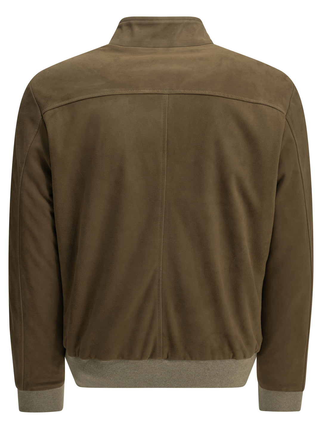 Altum Padded Suede Bomber Jacket Jackets and Coats - Beige | 62956cae83eb08f5b8977f2dcc23b7ad2c4cbff4