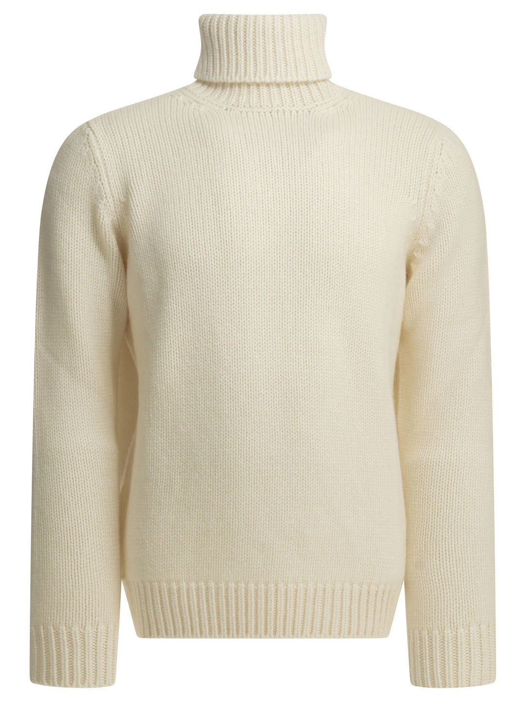 Altum Cashmere Turtleneck Sweater Knitwear - White | b61dbb31555089df3ba1aad460637e3c4f497cdc