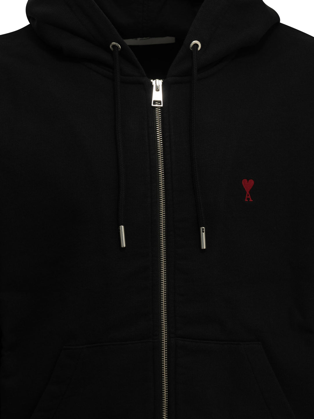Ami Paris Ami De Coeur Sweatshirts - Black | 81a7b60fcc92e691028c7d2cfa6cc1c618ce6397