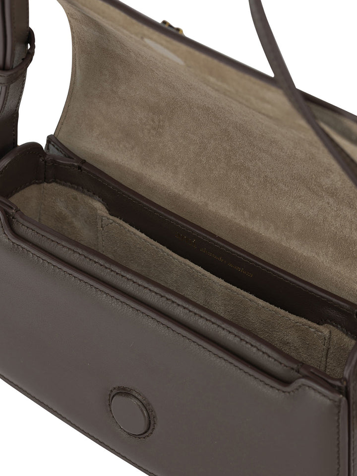 Ami Paris Paris Paris Shoulder Bags - Brown | c4d5fef6f5a8c4036d739a4104a78cbba4f8321a
