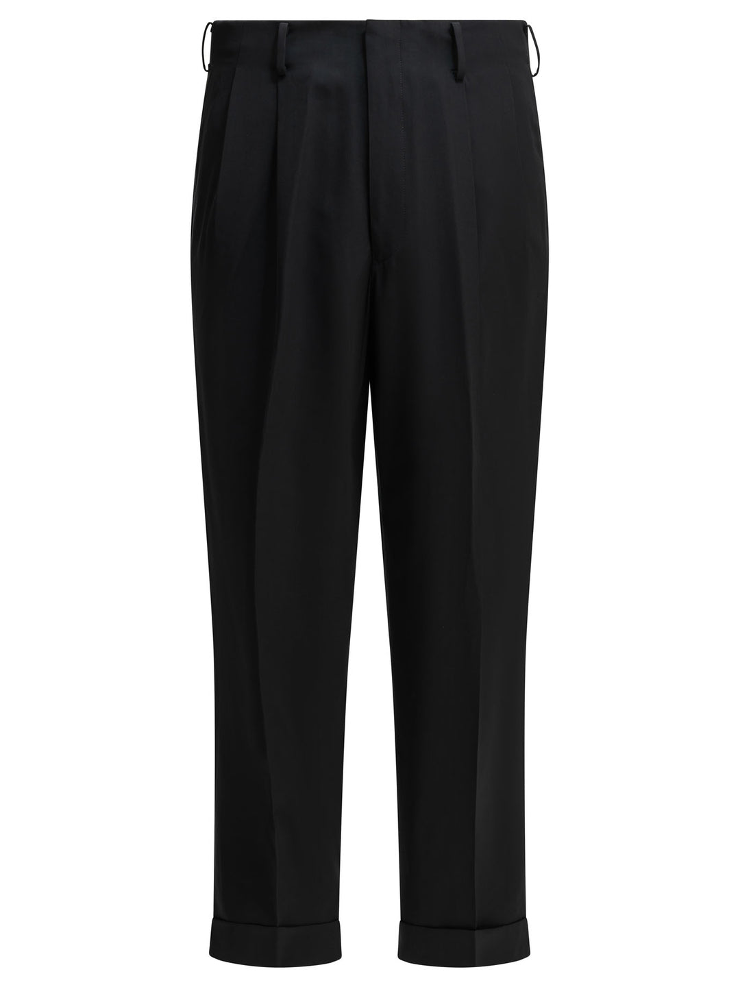 A.Presse Tailored Pants Made Of Wool Blend Trousers - Blue | 780a066aa01682609674531a13a4640cbca08ec9