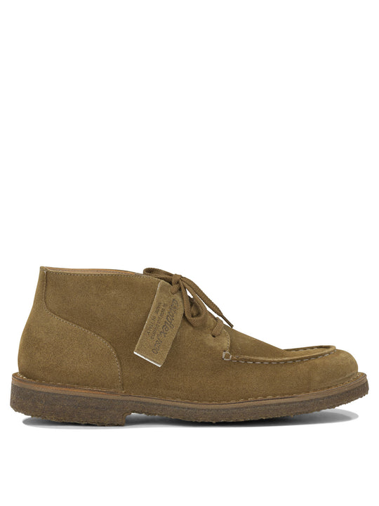 Deukeflex Lace-Up Shoes Beige