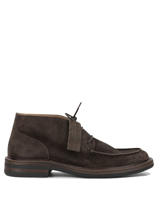 Deukflex 2 Rubber Lace-Up Shoes Brown