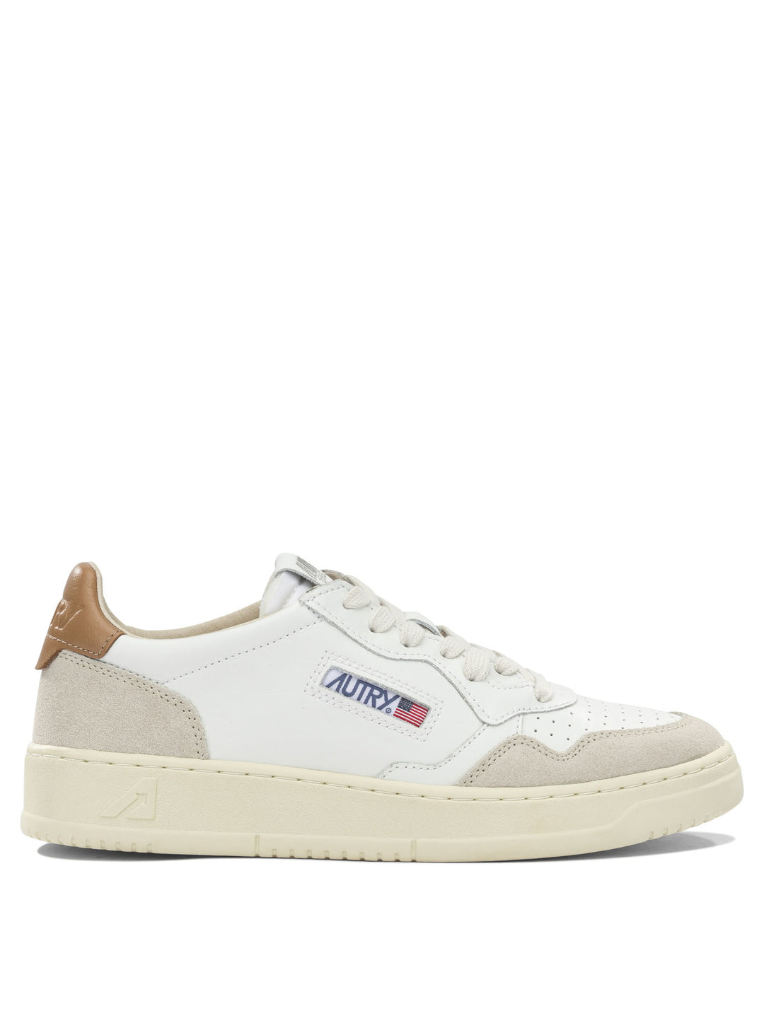 Autry Medalist Low Sneakers & Slip-On - Beige | 883ad939abfcd0e8b285a7c0dac54aed240cf65b