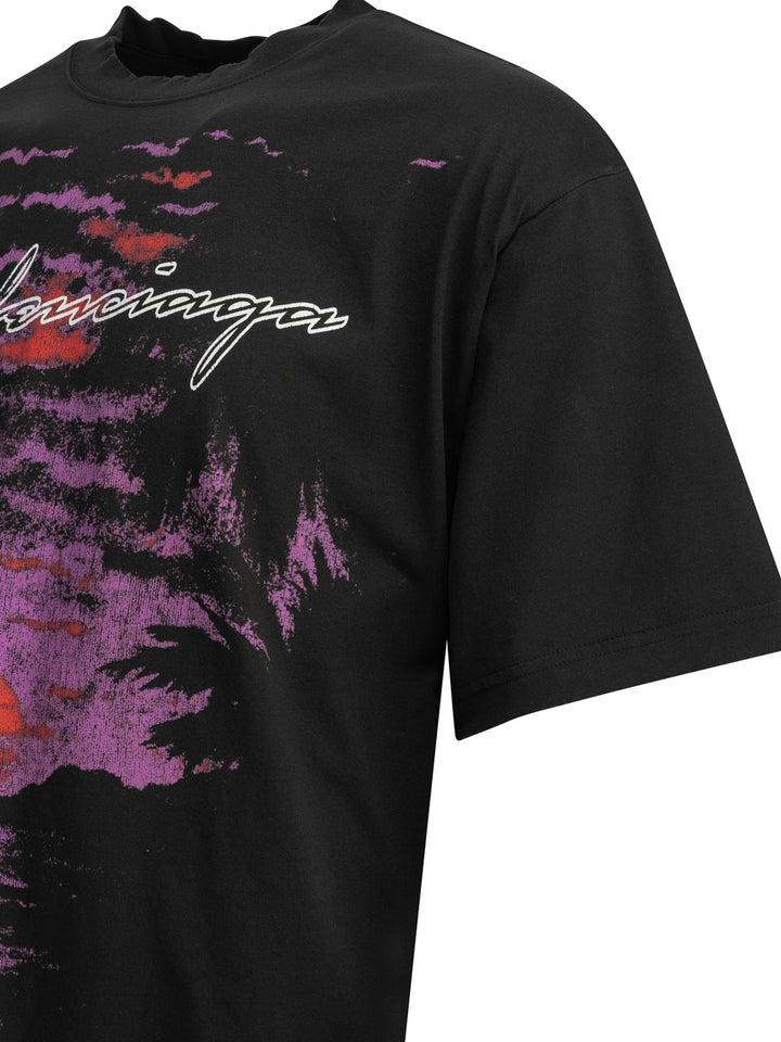 Balenciaga Dream T-shirts - Black | 5909a8c378bc6244e06a3c1070aaaa12c6a1bbbc