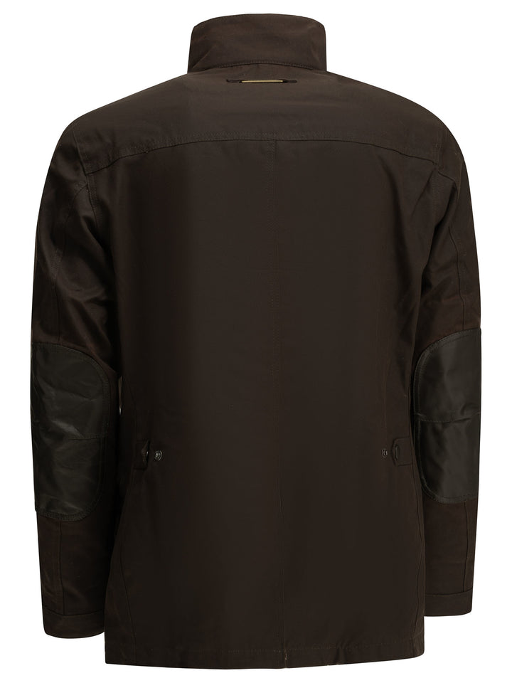 Barbour Ogston Wax Jackets and Coats - Brown | 99f6a1456693447e46ca4d015c62b4fc77cb6874