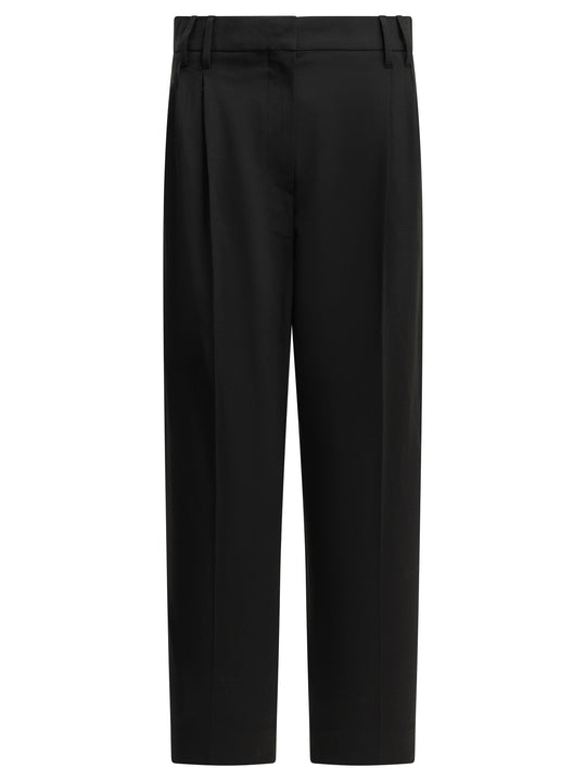 Slouchy Trousers Black