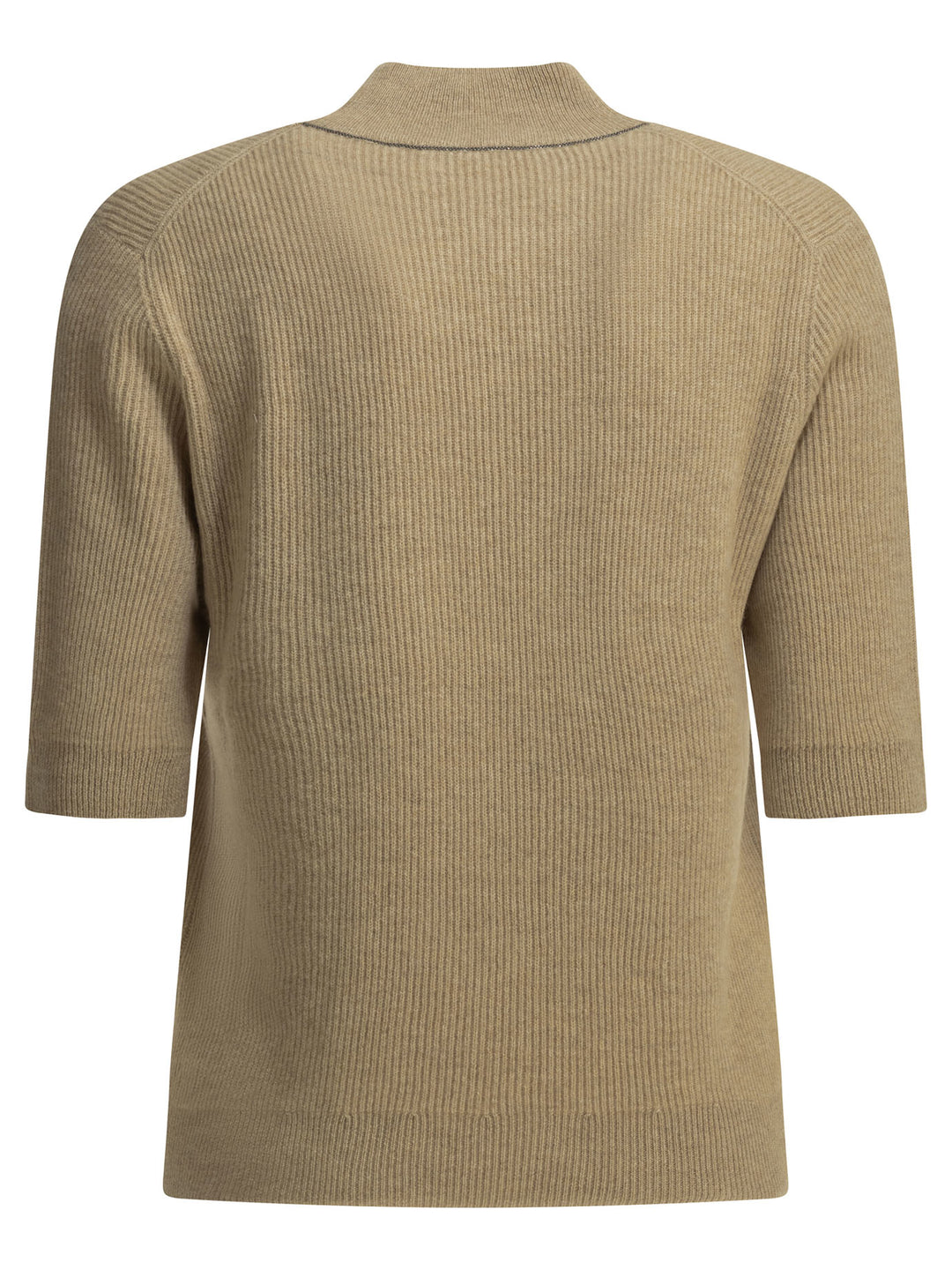 Brunello Cucinelli Cashmere Turtleneck Sweater Knitwear - Beige | 0119f0552fd7102fc3c15ee4da80fc8d6992799f