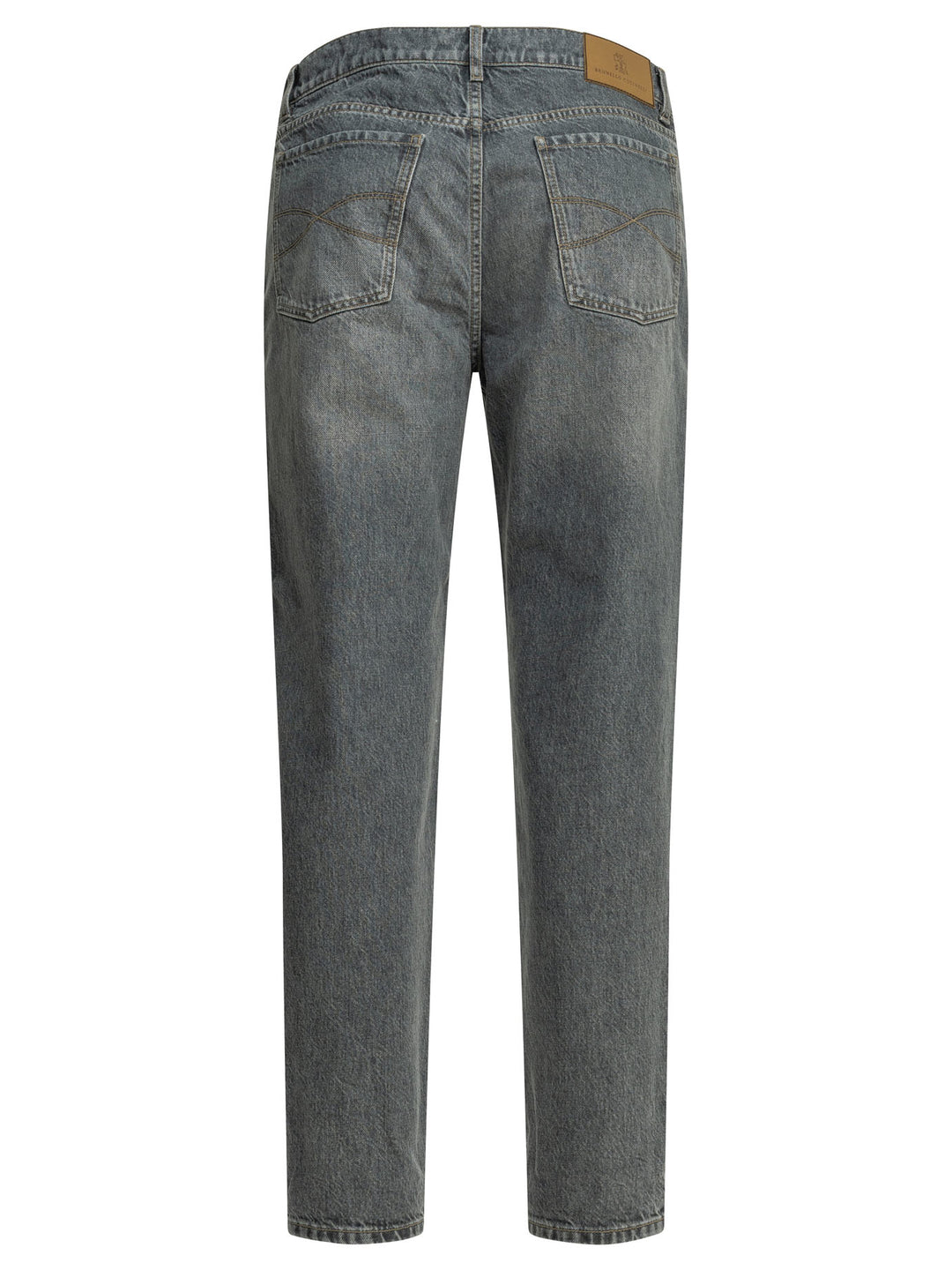 Brunello Cucinelli Straight-Leg Jeans - Grey | 8cf72bfa8bd5255e858bce6c4a8d59c15b2eed42