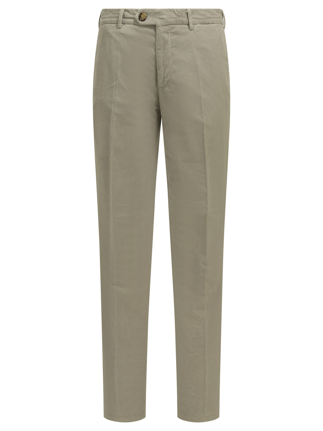 Brunello Cucinelli Tailored Cotton Velvet Pants Trousers - Grey | 664f2fdc9e9c01c73348620e2aeee95560db49d0