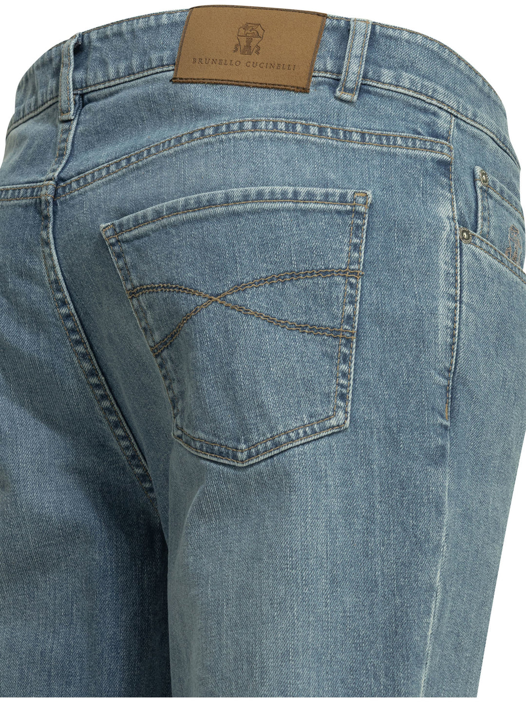 Brunello Cucinelli Straight-Leg Jeans - Light blue | 68cee09553a84d1df133ed95a1da61f72c47e1ae
