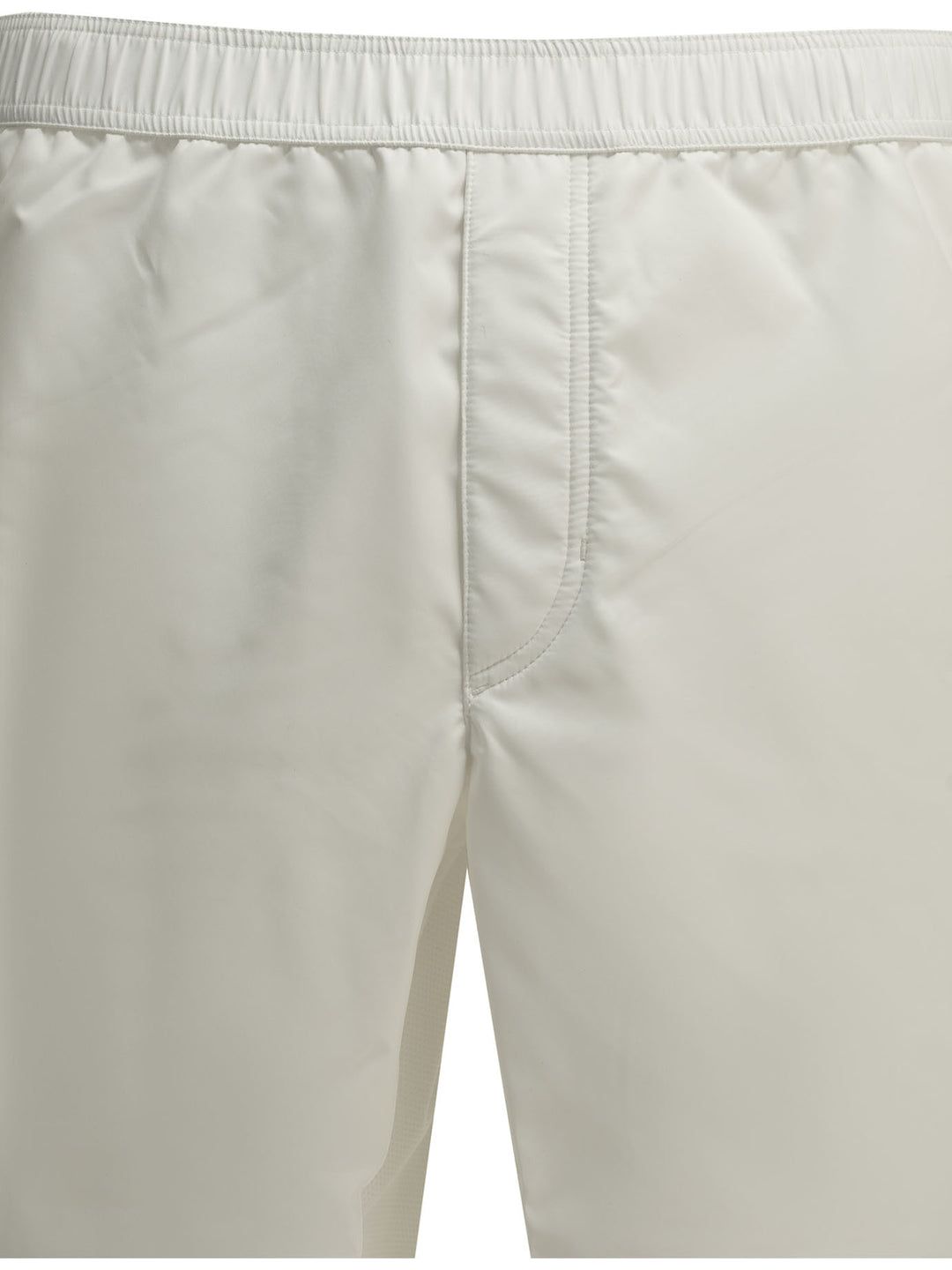 Brunello Cucinelli Logo Shorts - White | 8d0253d34871765bc603c2f670e0e1ff6be234e6