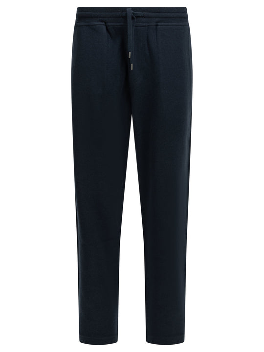 Cashmere Sweatpants Trousers Blue