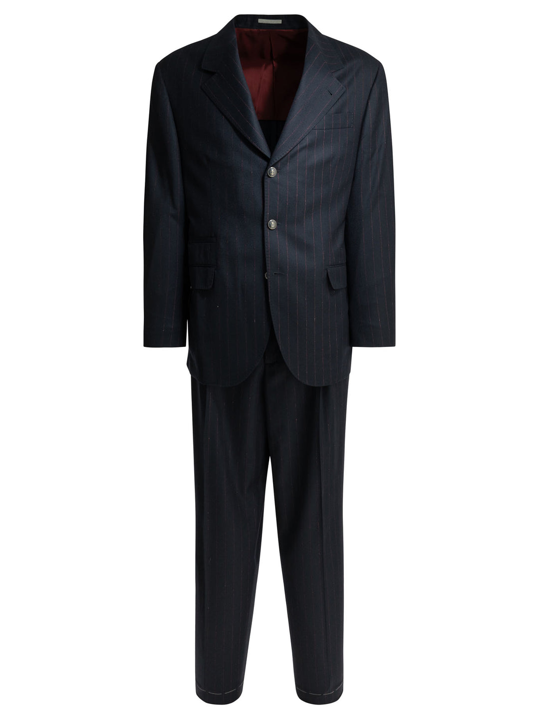 Brunello Cucinelli Formal Pinstripe Suit Suits - Blue | b98cf1442be1b1014ea874d7715025879e3ba706