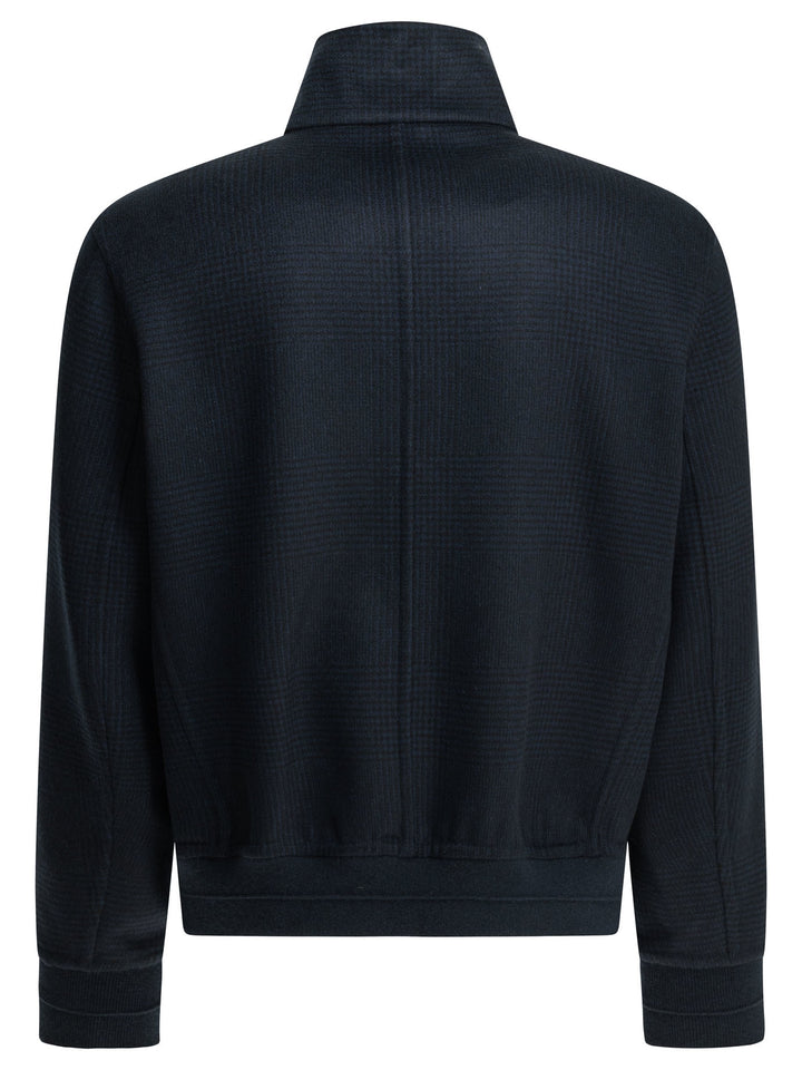 Brunello Cucinelli Cashmere Bomber Jacket Jackets and Coats - Blue | ceb40b29768aaa5b8ee455cef2e3083c855ade37