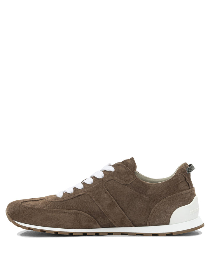 Brunello Cucinelli Shiny Loops Sneakers & Slip-On - Brown | 7db4e02b34e0a1fca2cc919f16f35041819da900