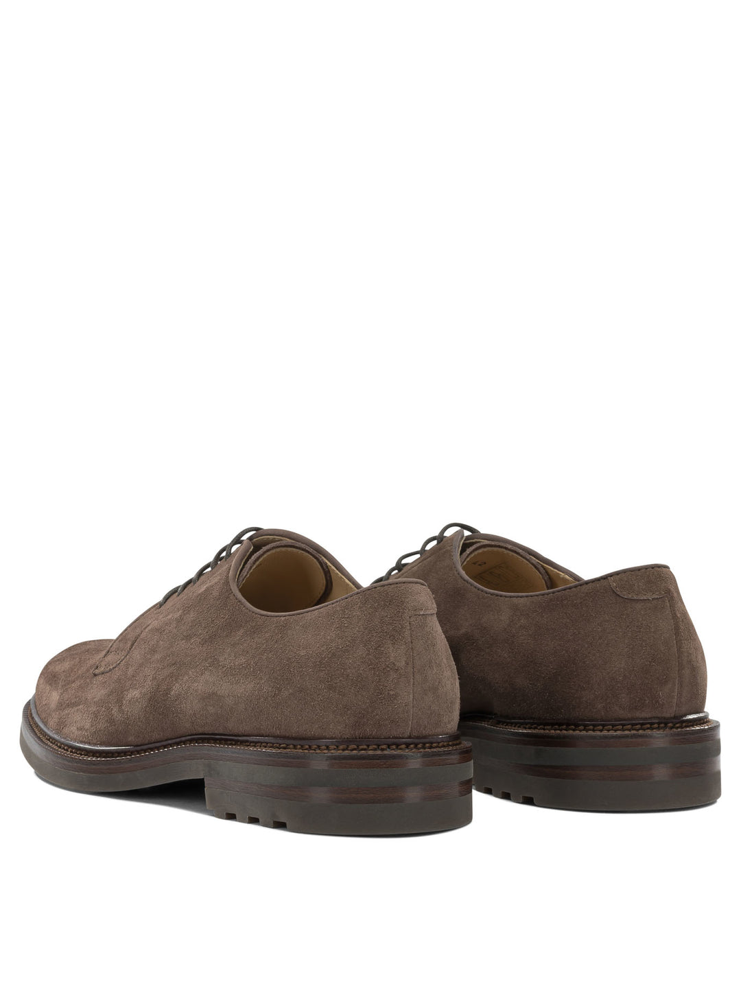 Brunello Cucinelli Suede Brogues Lace-Up shoes - Brown | d104192ac1aec61133d0da69f2f4ff4b9b9700dc